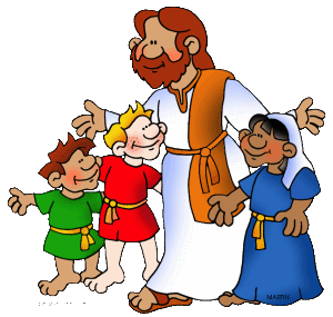 Jesus and his sea side ministry clipart