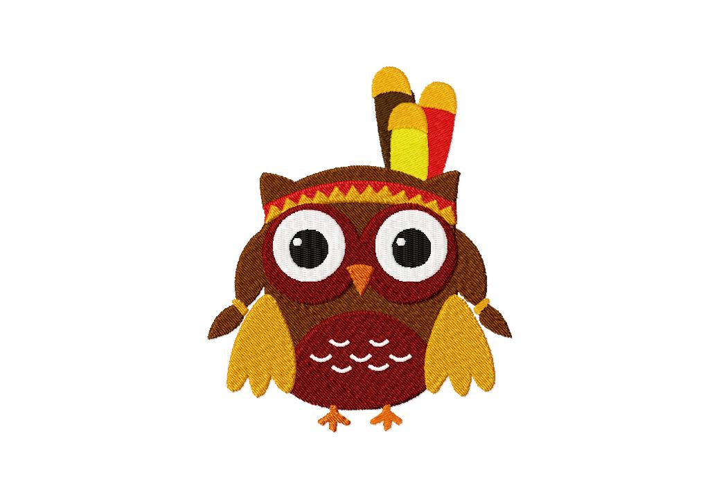 thanksgiving owl clip art