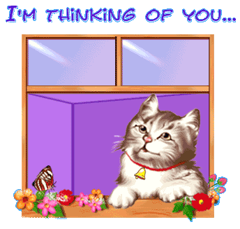 animated thinking of you cute cartoon gif - Clip Art Library