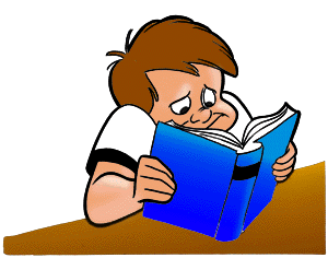 reading book gif animation - Clip Art Library