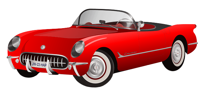 Classic cars clipart free