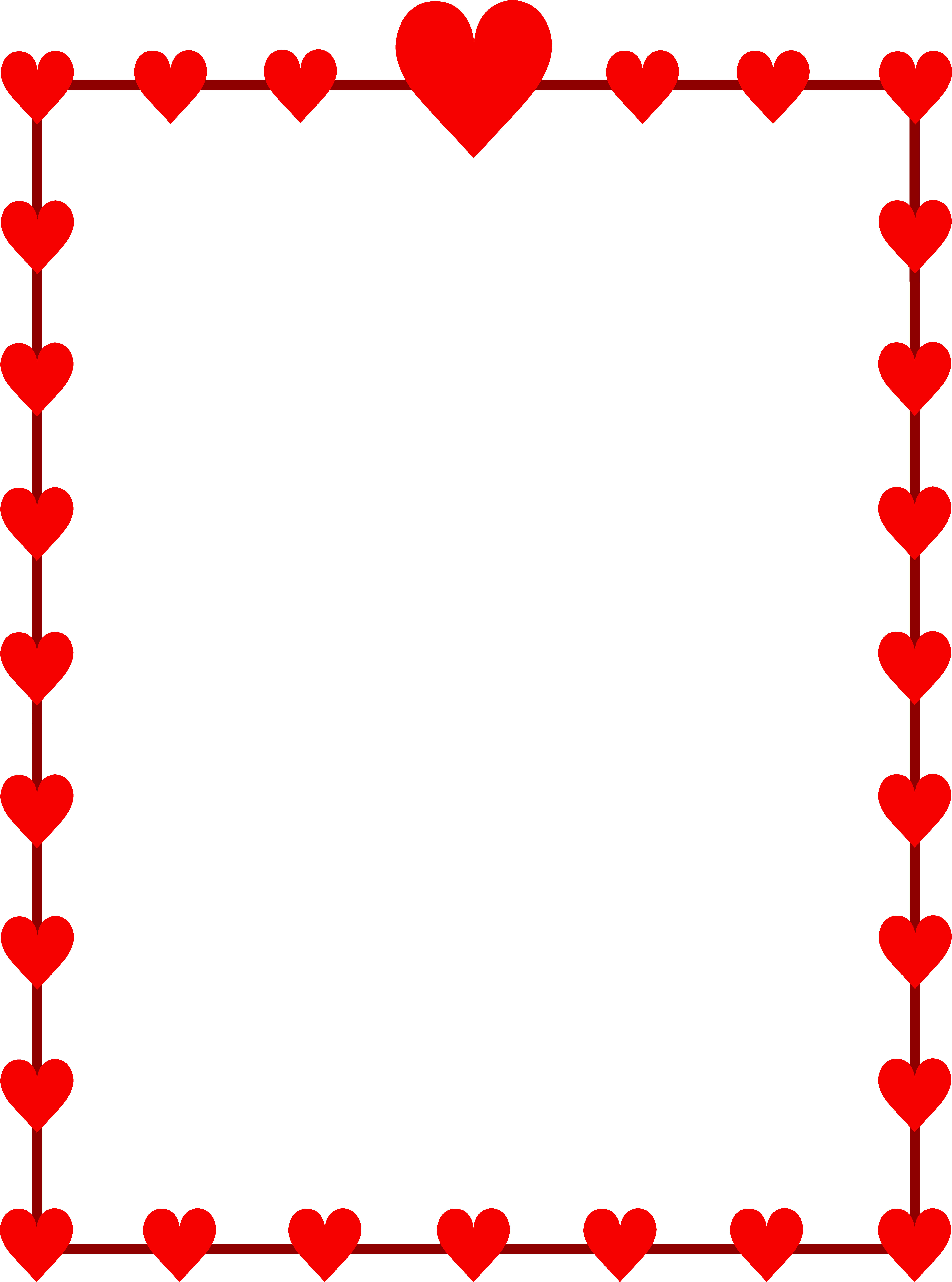 Free Love Cliparts Border, Download Free Love Cliparts Border png