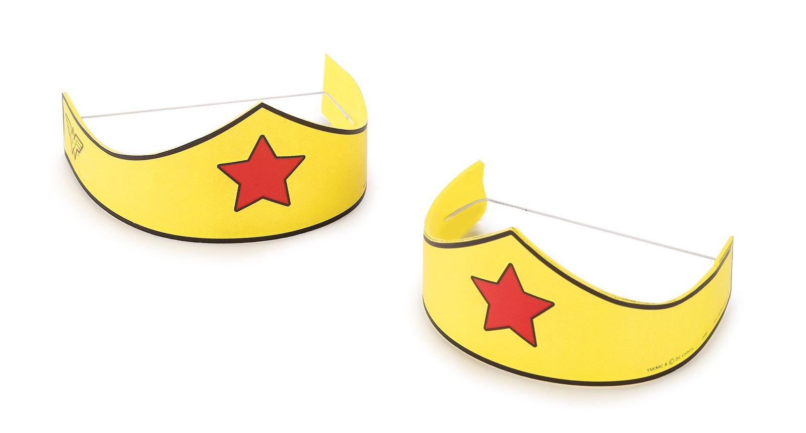 Printable Wonder Woman Tiara Template Clip Art Library