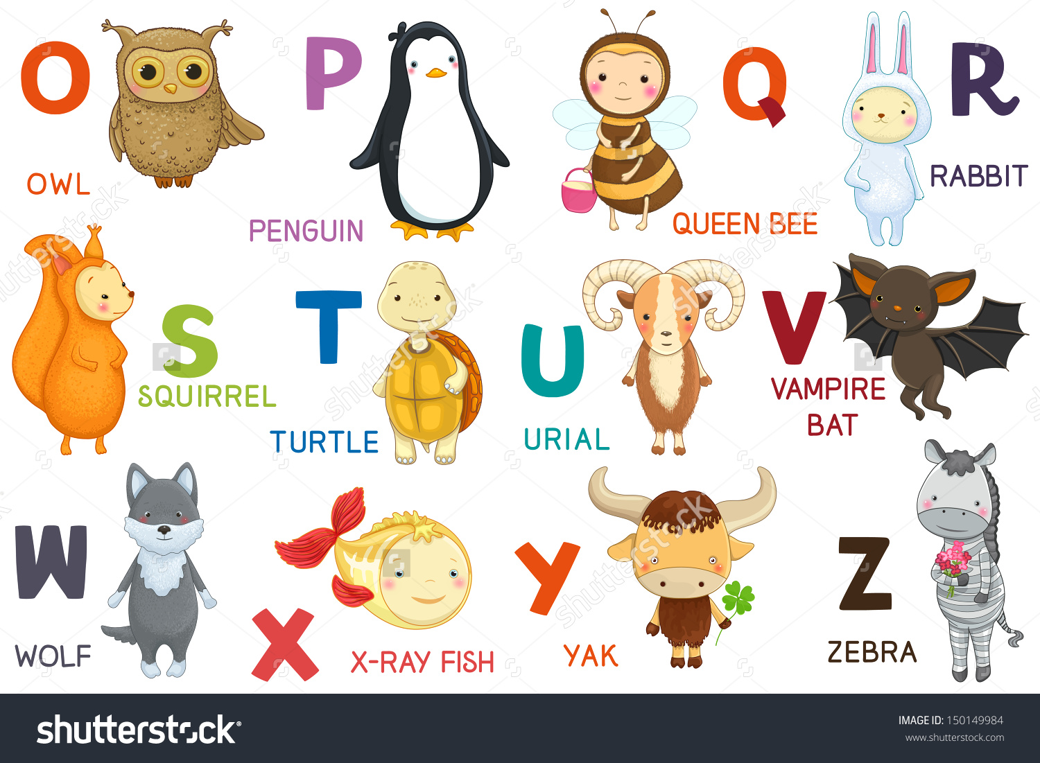 animals thats starts with the letter az - Clip Art Library