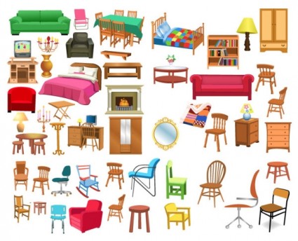 free bedroom furniture cliparts, download free clip art, free clip