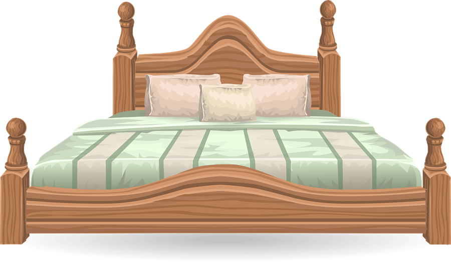 free bedroom furniture clipart