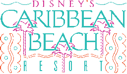 Disney&Caribbean Beach Resort Logo Clipart Picture