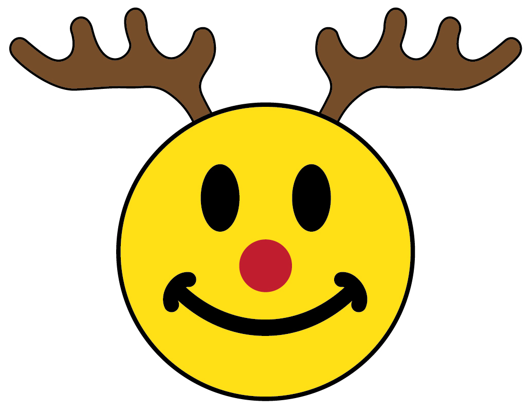 Smiley Christmas Clipart