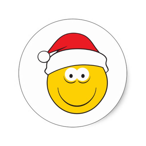 Santa Smiley Face Clip Art Clipart Co