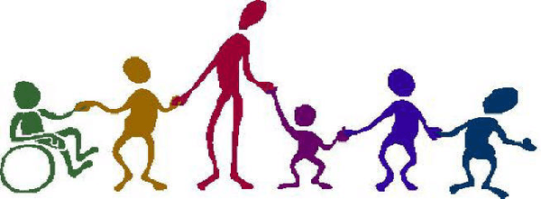 Clip Art People Holding Hands I