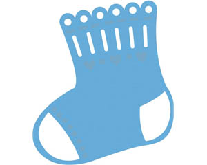 Baby Socks Template