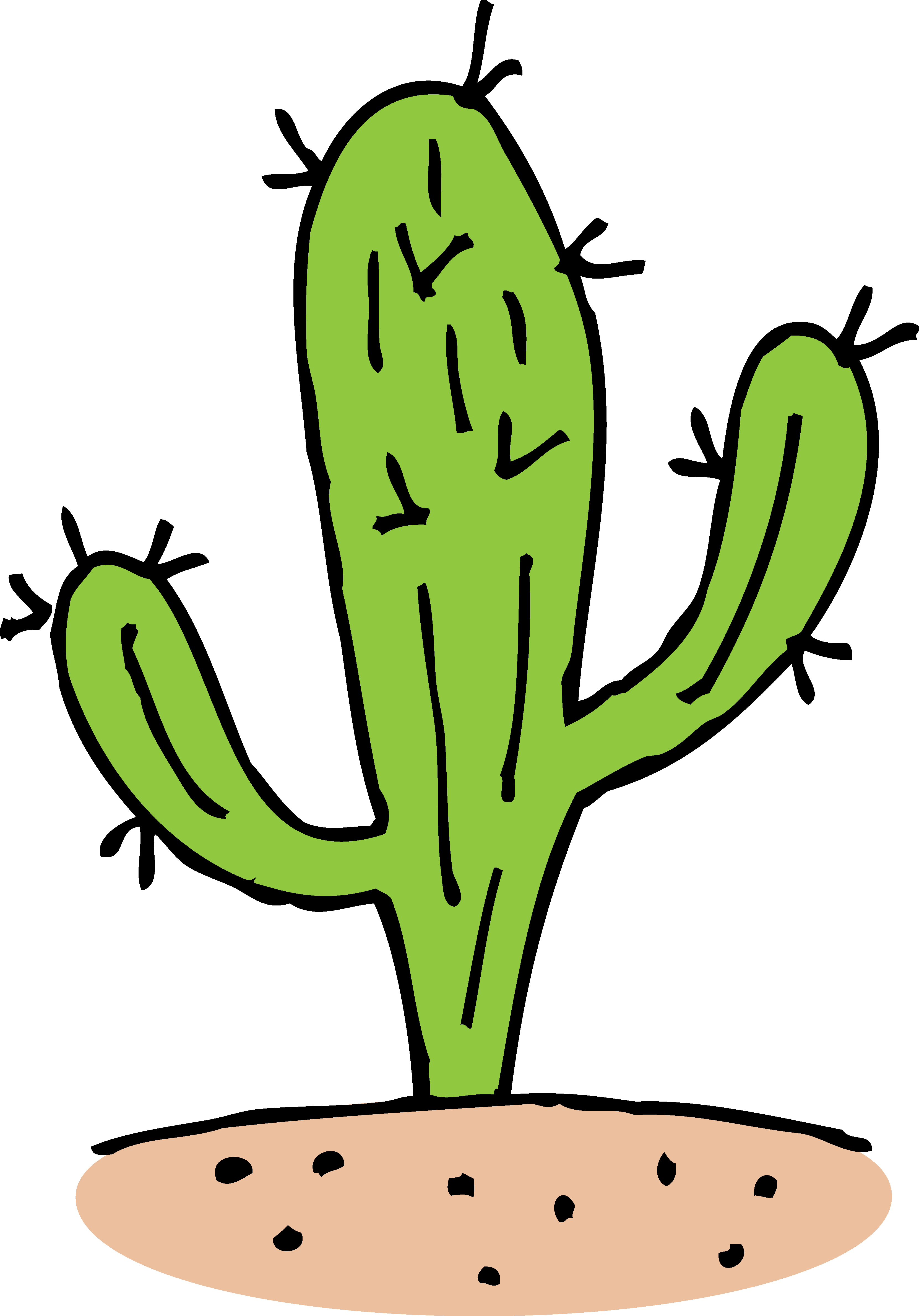 Cactus Cartoon Image