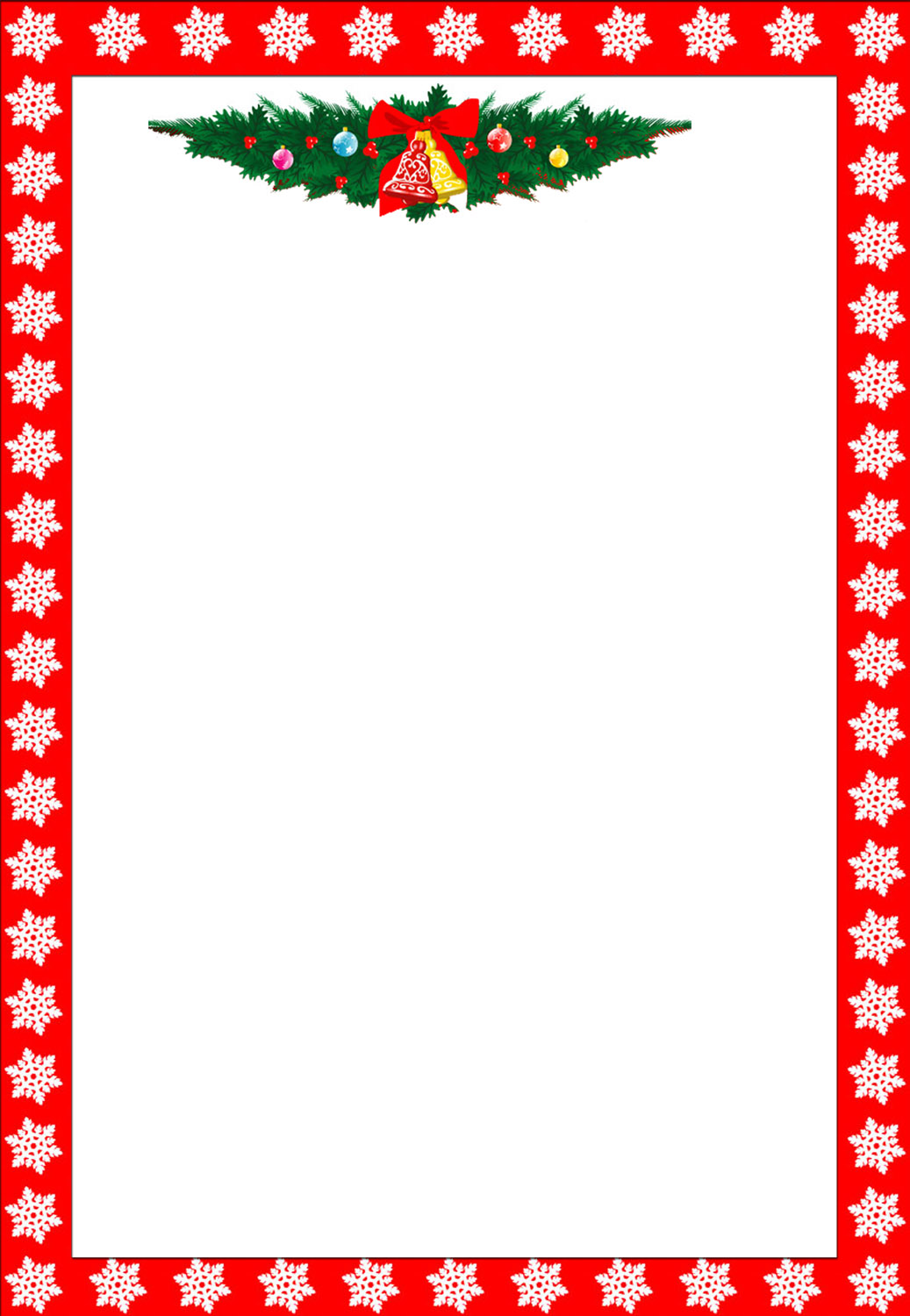 Clip Art Downloadable Free Printable Christmas Stationery Paper / She