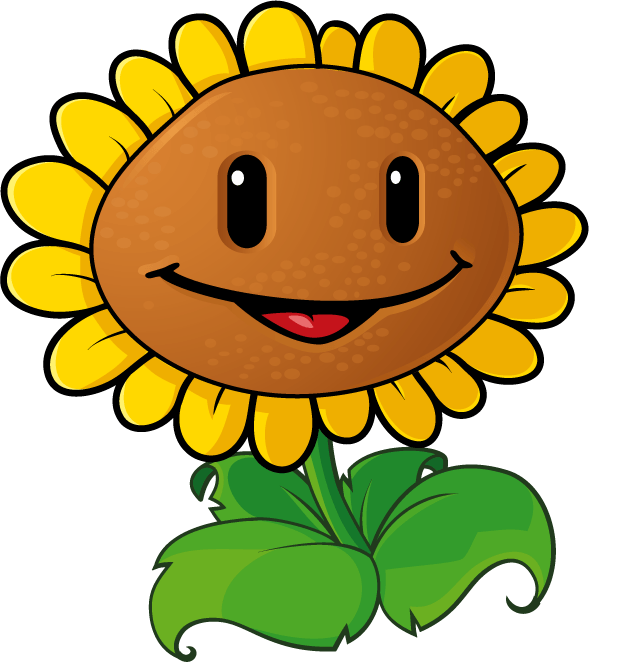 Cute Sunflowers Clipart