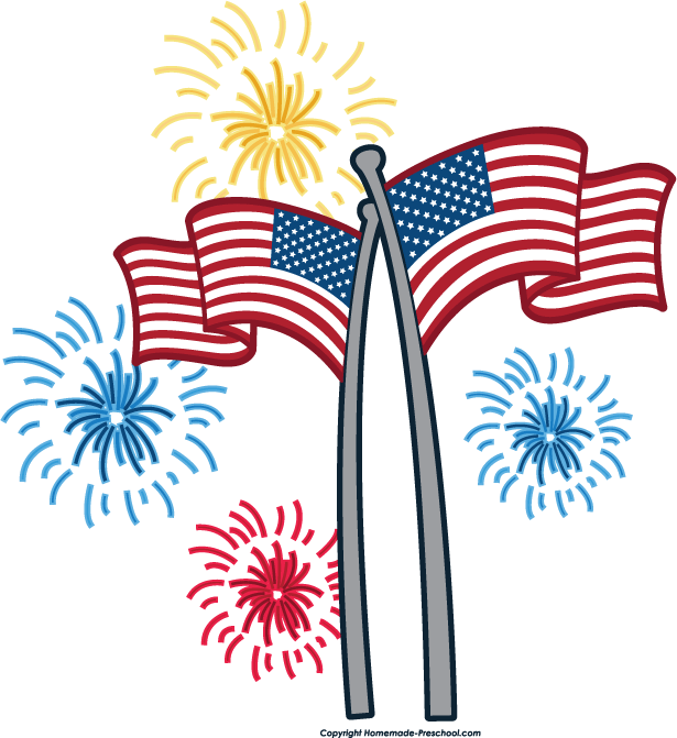 July 4 Clipart