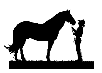 Western Horse Riding Clipart