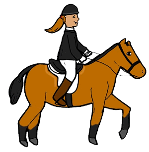Western Riding Horse Clipart