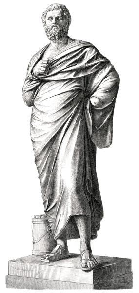 Greek statue clipart