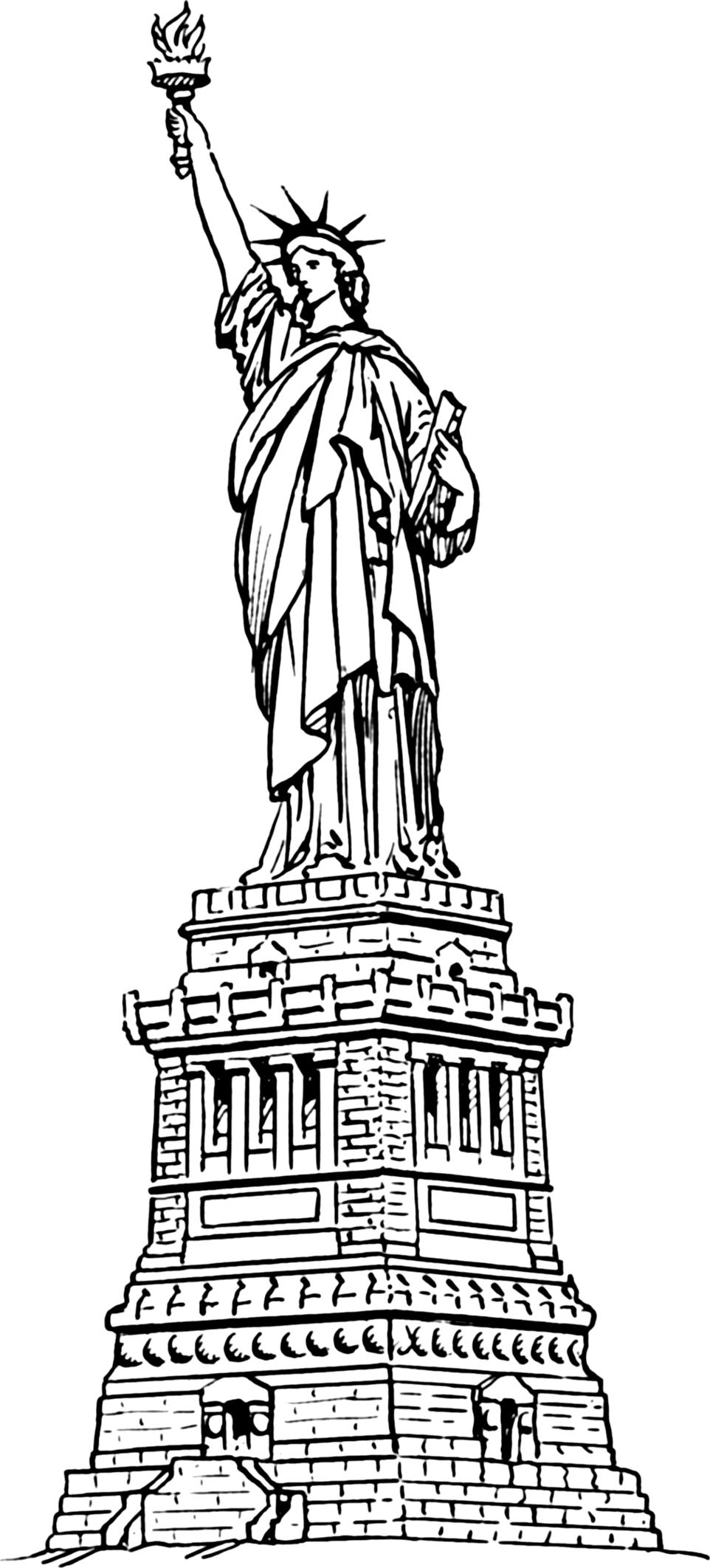 Statue Of Liberty Clipart Clipart
