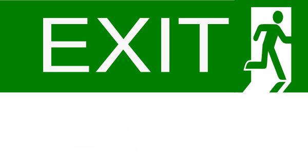 entrance and exit sign - Clip Art Library.