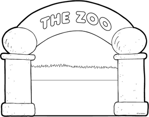 Zoo Entrance Clipart