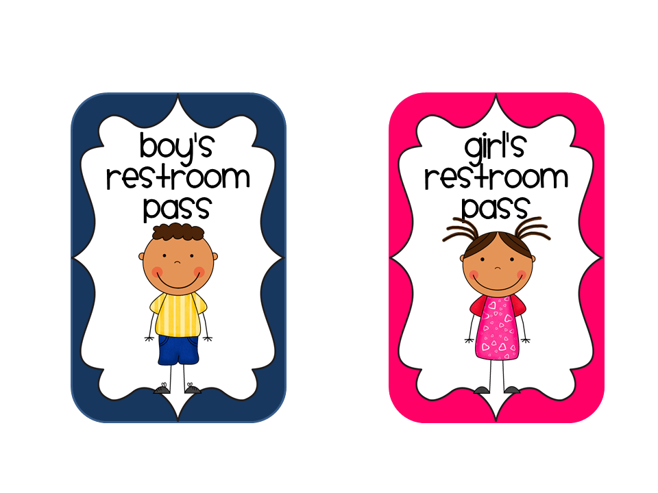 free printable school hall pass