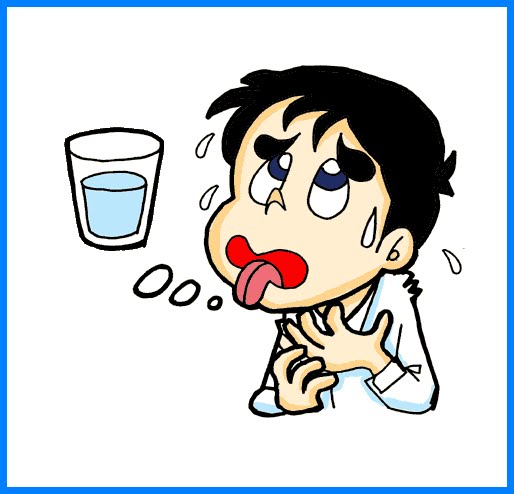 Thirsty clipart