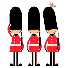 Queen&Guards Digital Clipart Clip Art for by CollectiveCreation