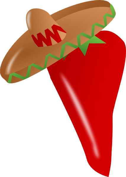 Cartoon Sombrero Mexicano