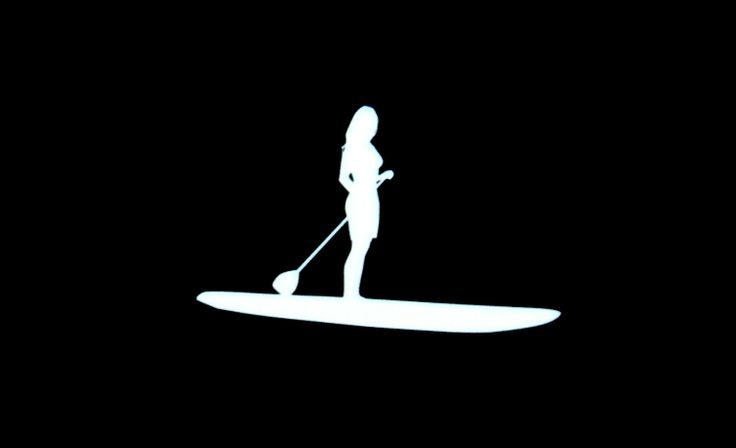 paddleboard clipart