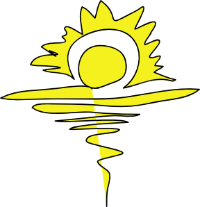 Easy To Draw Animated Sun And Beach