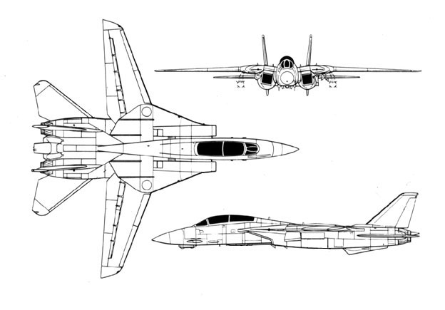 f 14 silhouette png - Clip Art Library.