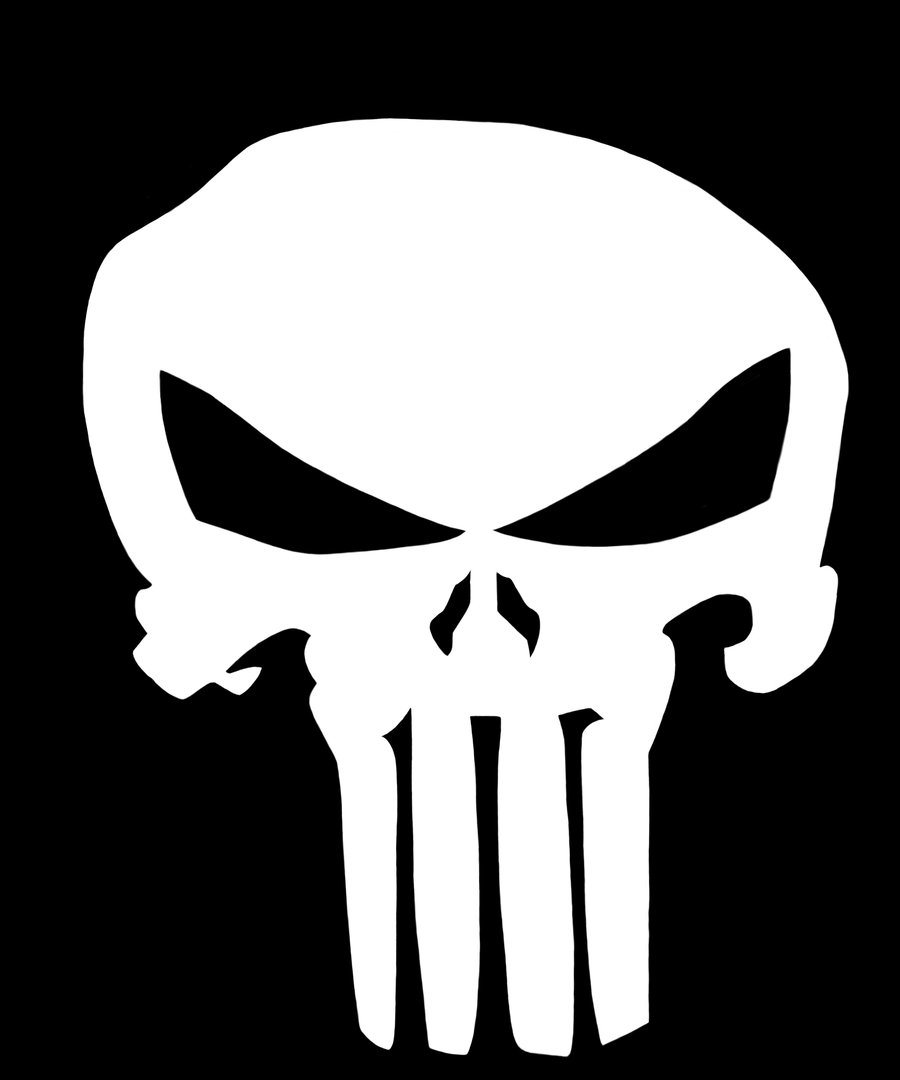 Punisher skull clipart
