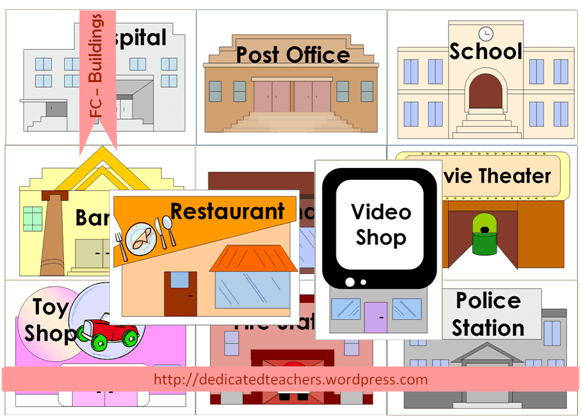 places in the community clipart - Clip Art Library