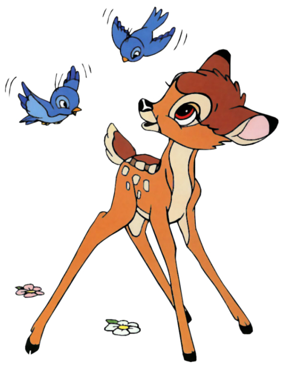 Free Bambi Disney Clipart and Disney Animated Gifs