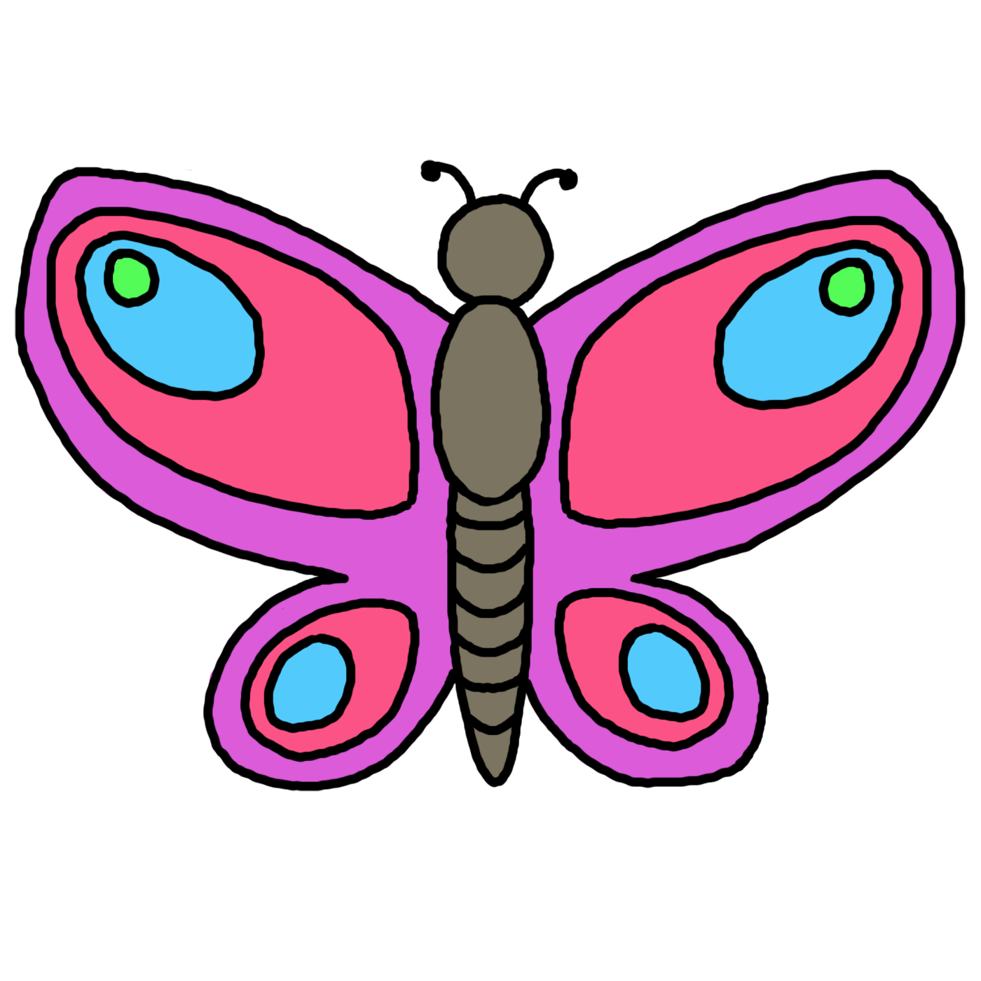 Free Butterfly Sketch Cliparts Download Free Clip Art Free Clip Art On Clipart Library