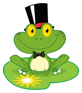 Happy Saturday Frog Clipart