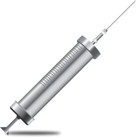 Free Vector Medical Syringe, Clipart
