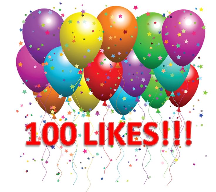 Free 100 Likes Cliparts Download Free 100 Likes Cliparts Png Images