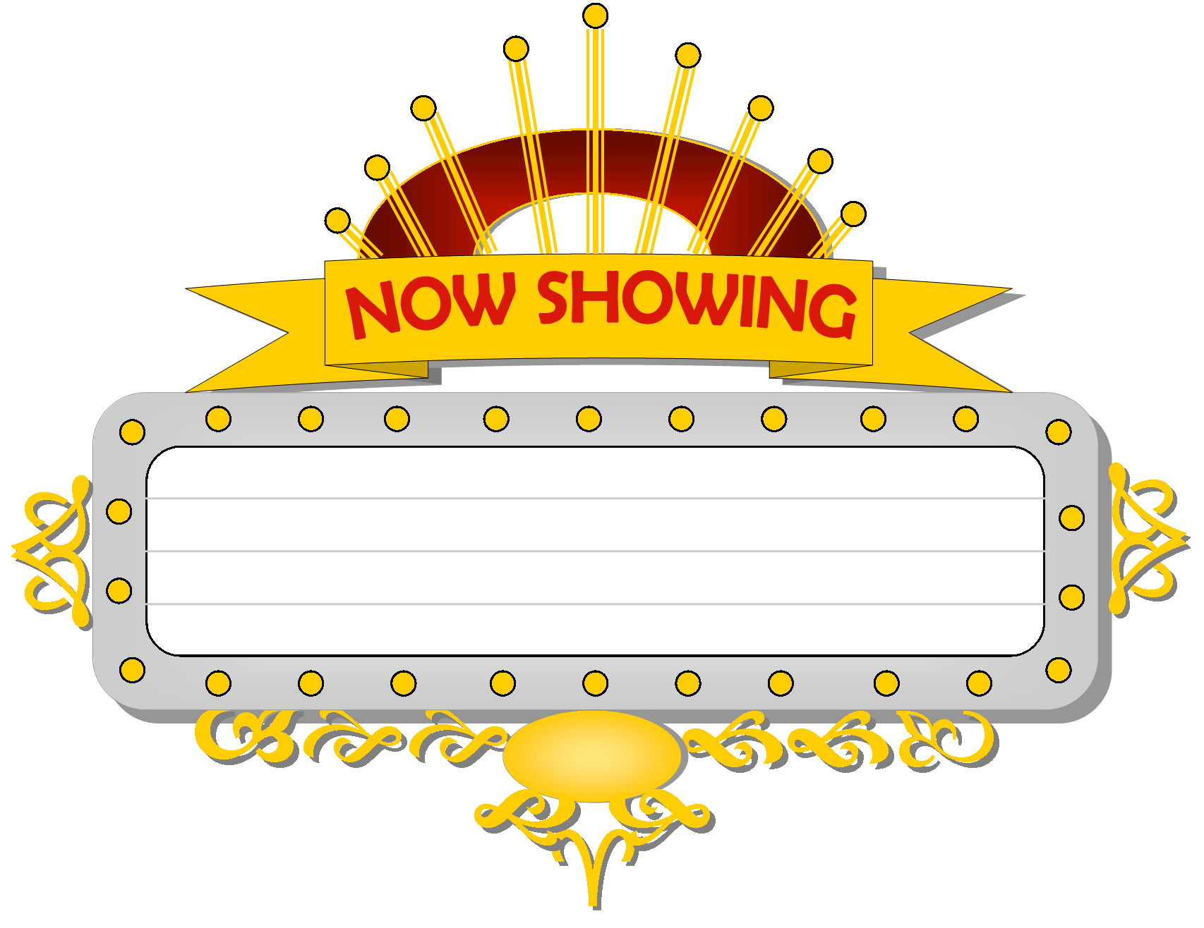 Free Movie Signage Cliparts, Download Free Movie Signage Cliparts png