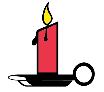 Candle Memorial Service Clipart