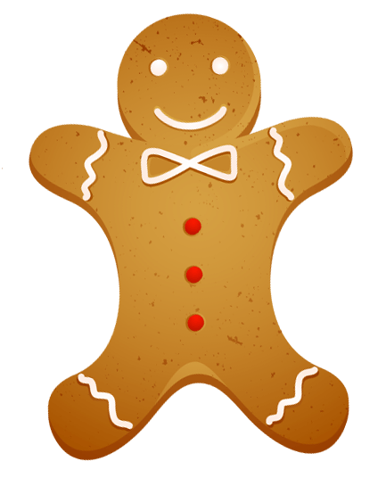 Transparent Christmas Gingerbread Cookie PNG Clipart