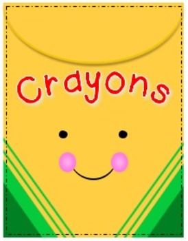 Cheerful Crayons Clipart Freebie...........Follow for Free too