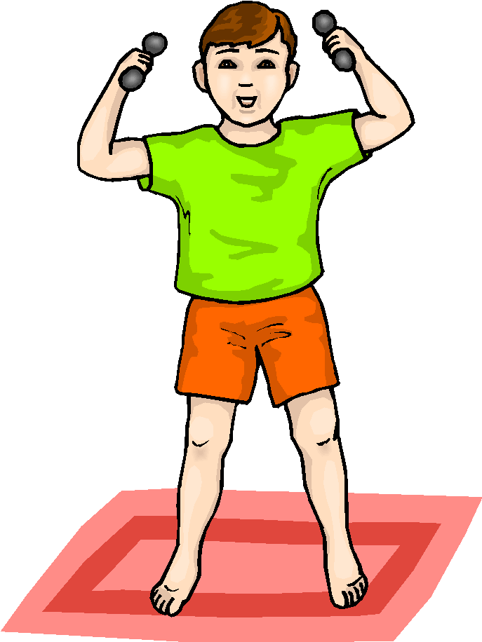 Strong body clipart