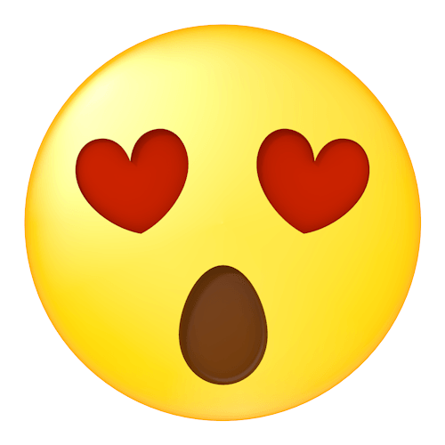 Emoji love clipart