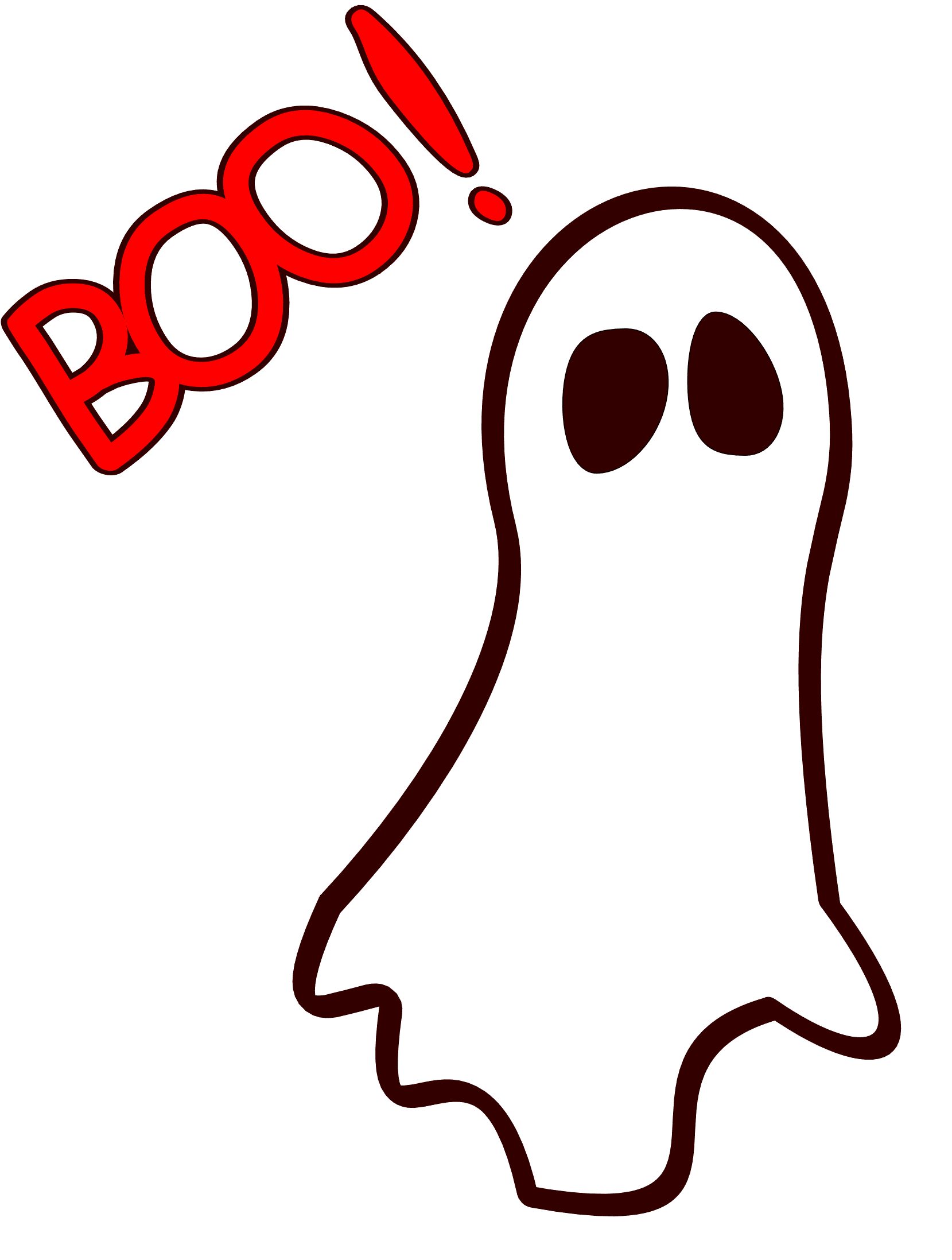 Ghost Saying Boo