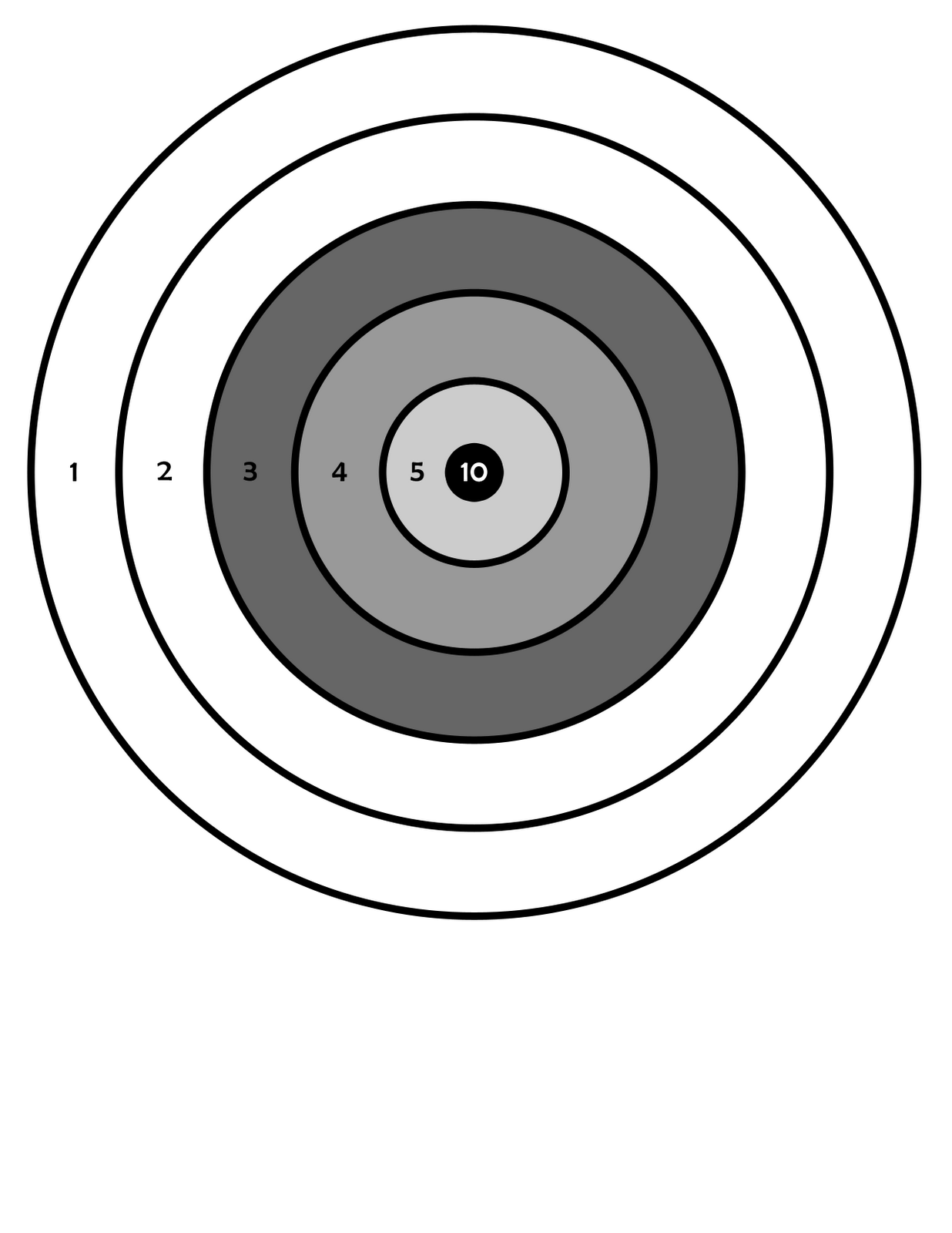 Bb Gun Target Printable 2023 Calendar Printable
