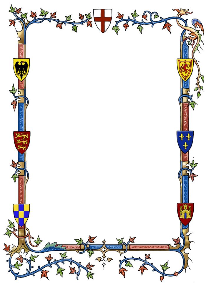 Medieval Border Designs