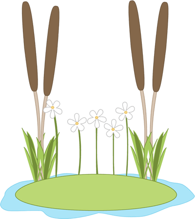 Cute Lily Pad Clipart