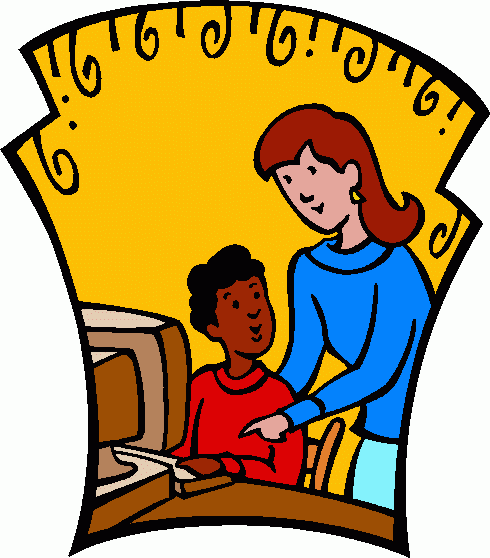 Computer Teacher Clip Art